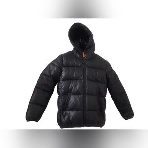 Save The Duck - Black Puffer Jacket Size: 8